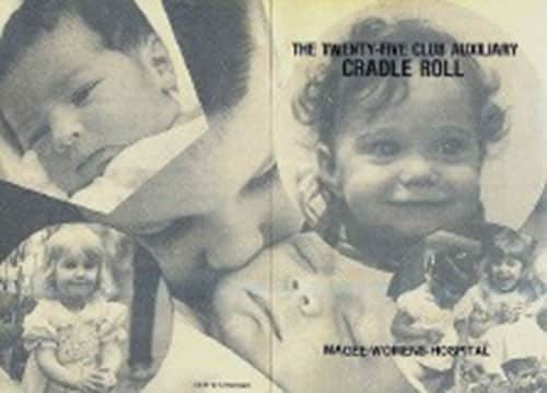 The Magee Cradle Roll was established in 1957